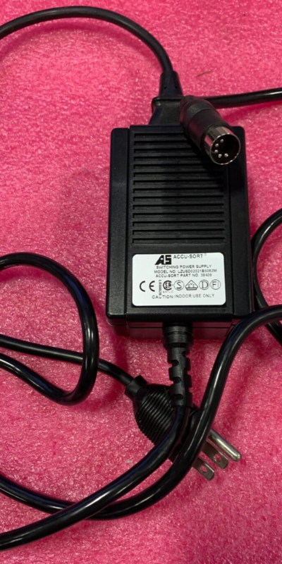 Accu-Sort LZUSD02021B5062M 5-12VDC 2A Switching Power Supply 5-Pin