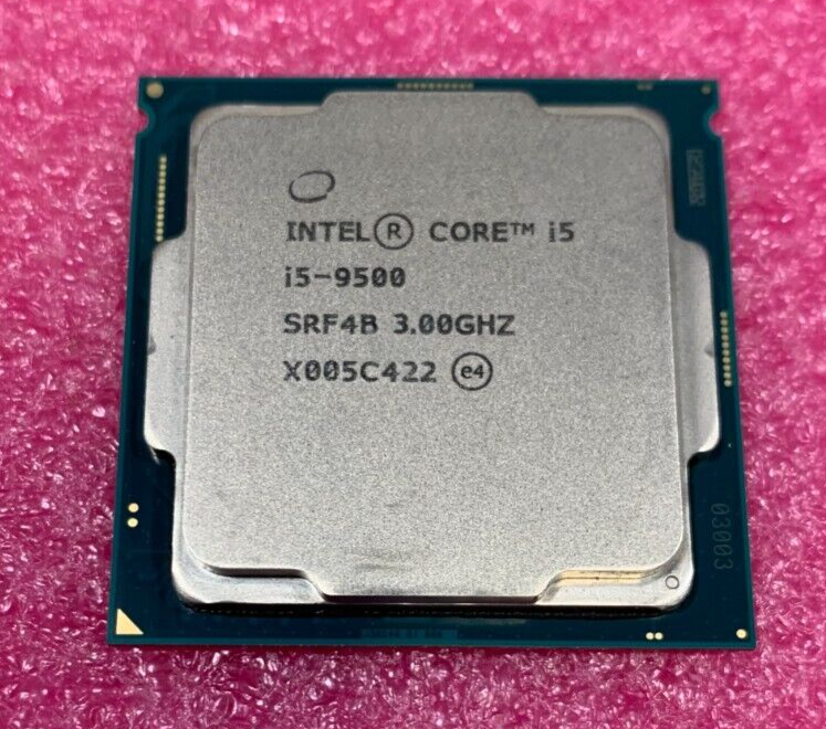 Intel 6 Core i5-9500 3.0 GHZ Desktop Processor LGA SRF4B