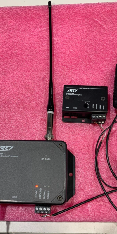RTI RP-1 Control Processor + ECB-5 IR Block w/ PSU – Home Theater