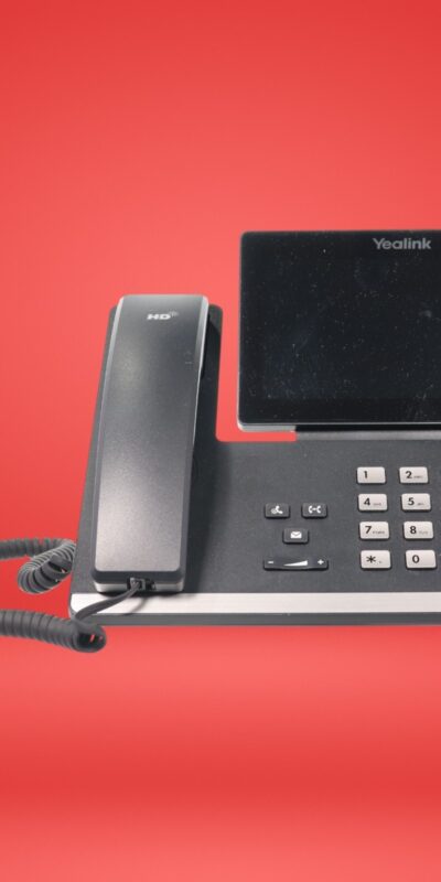 Lot of 5 Yealink SIP-T56A Smart Business Phone Black VOIP POE Touch Screen