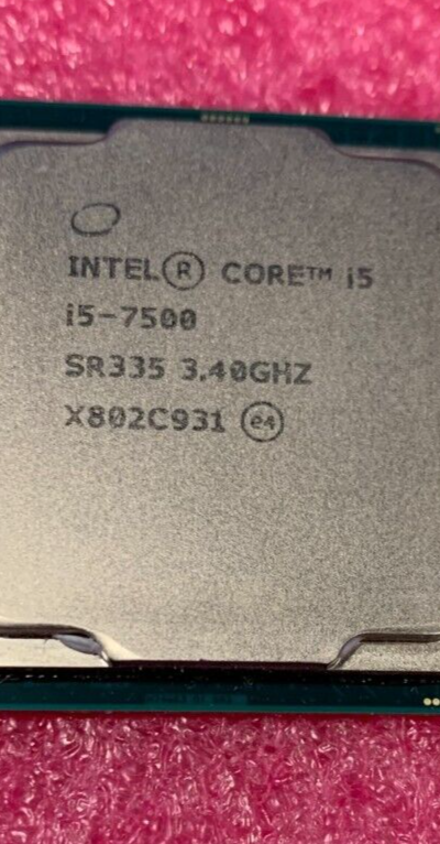 Intel Core i5-7500 3.4GHz Quad-Core LGA1151 SR335 CPU Tested Fast Ship
