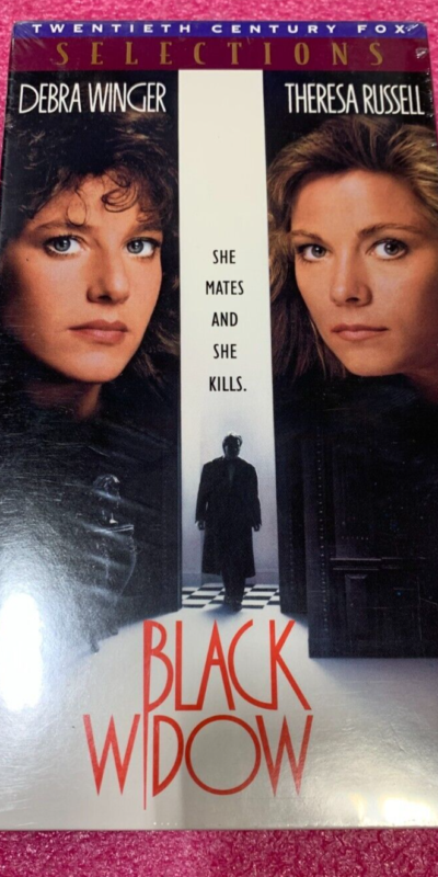 Black Widow VHS 1987 Debra Winger Theresa Russell NEW Sealed Rare OOP
