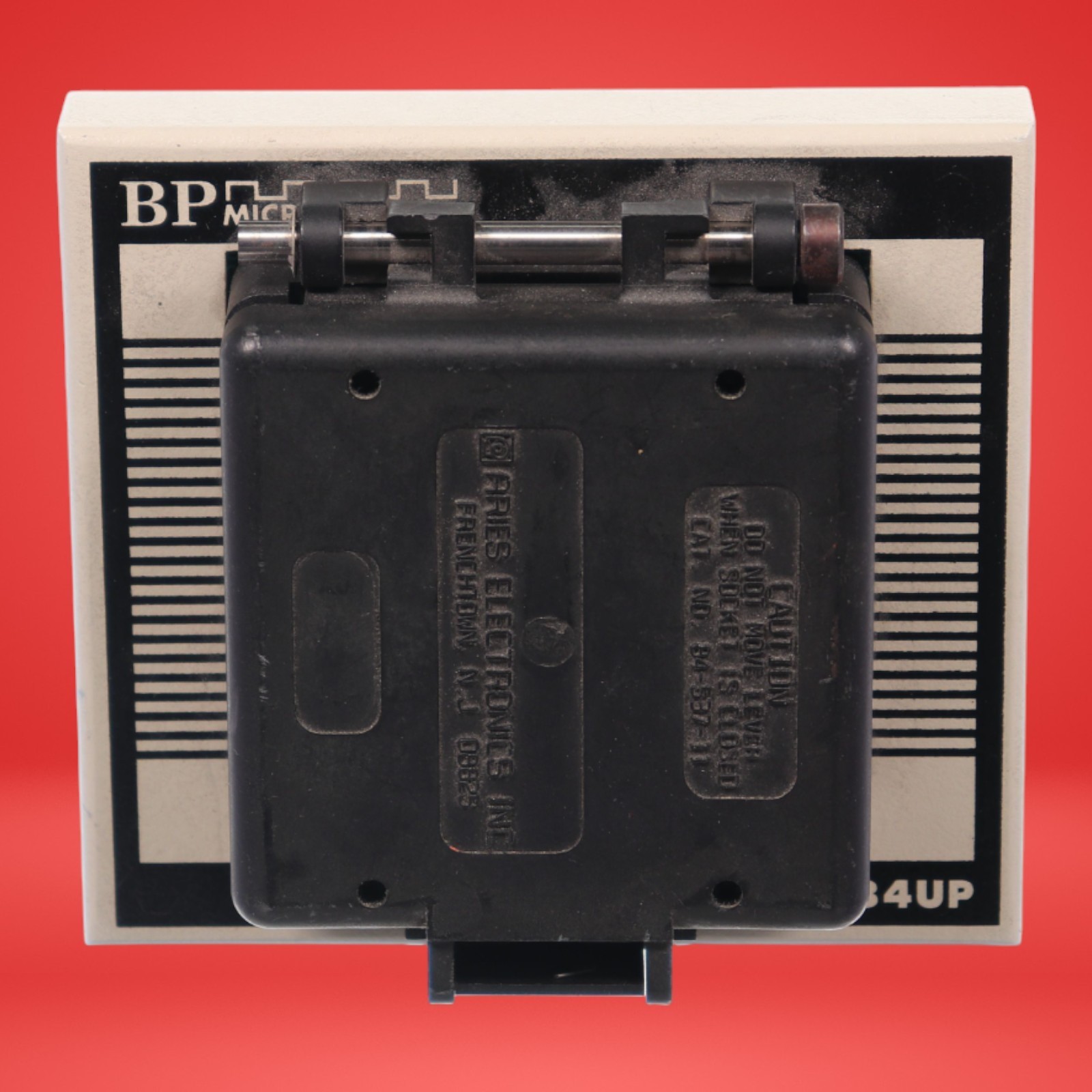 BP Microsystems SM-84UP Manual PLCC Socket Module with 32-pin Plate ARIES BPM
