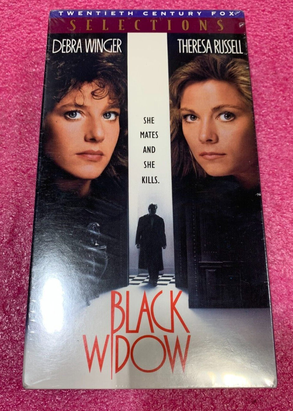 Black Widow VHS 1987 Debra Winger Theresa Russell NEW Sealed Rare OOP