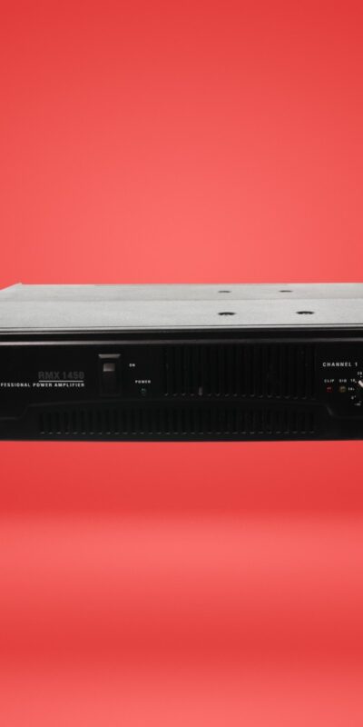 Rack Mount QSC RMX 1450 Professional 2-Ch Stereo Power Amplifier 450W/CH @ 4-Ohm