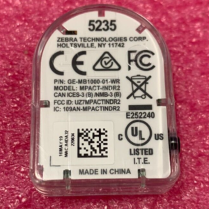 Zebra MPACT INDR2 Bluetooth LE Asset Tracking Beacon GE-MB1000-01-WR