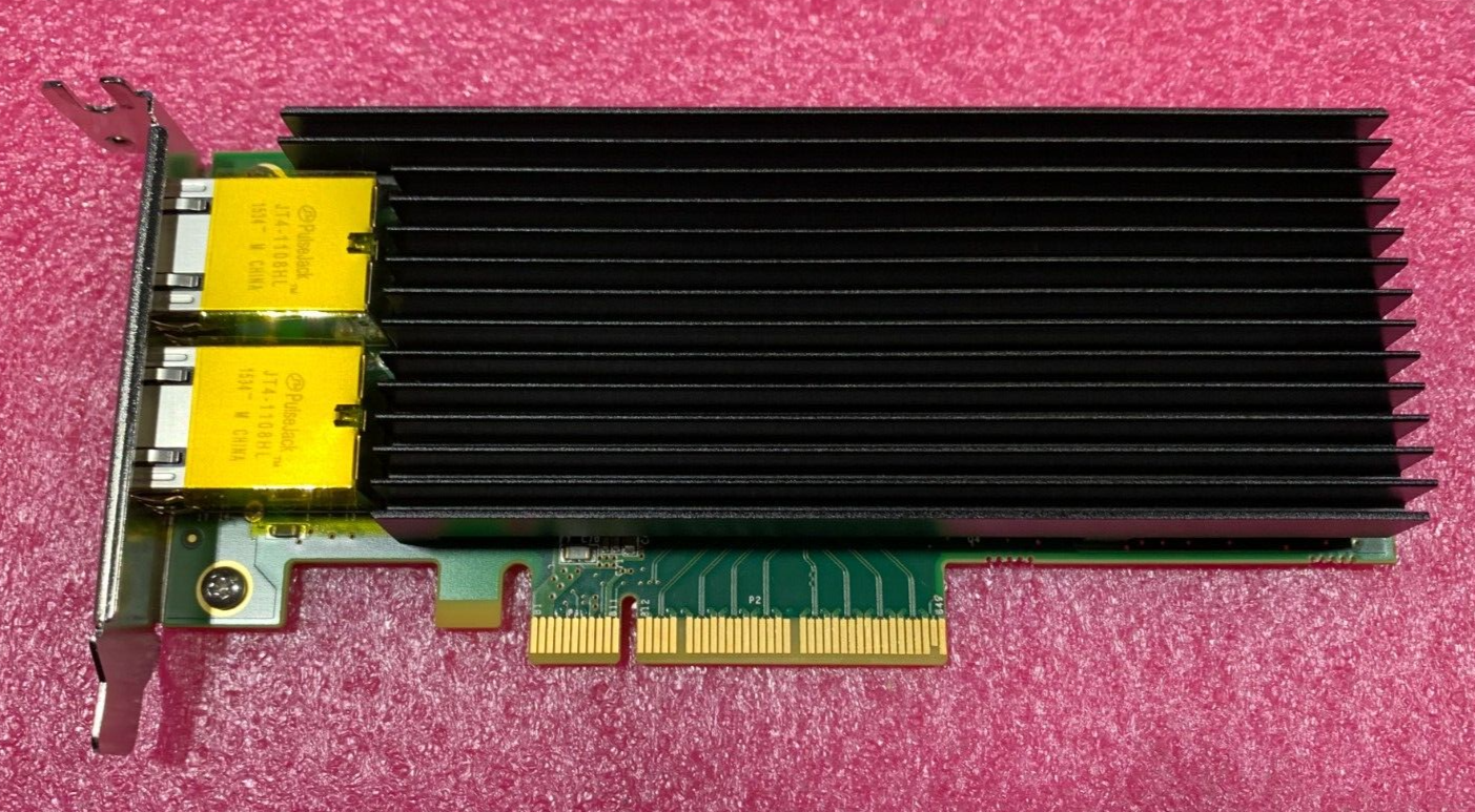 Silicom PE210G2I40-T V:4.4 Dual Port 10GB RJ-45 Ethernet Server Low Profile