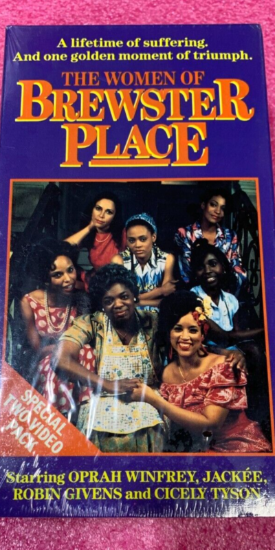 Women of Brewster Place 2-Tape VHS Set 1989 Oprah Winfrey NEW SEALED