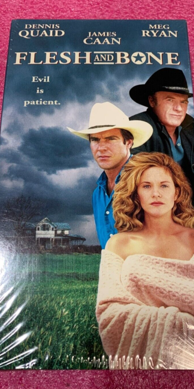 Flesh and Bone (1993) VHS NEW Sealed Dennis Quaid Meg Ryan James Caan OOP