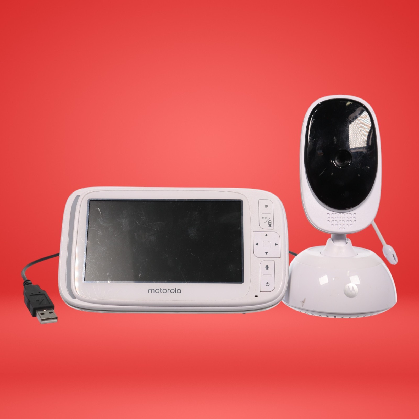 Motorola Comfort75PU 5'' Video Baby Monitor & Camera with Power Cable