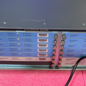 Cisco uBR-RFSW-3X10 RF Switch Card V03 + Rack Ears & AC Cable TESTED