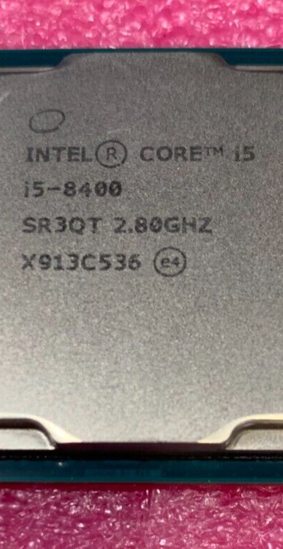 Intel Core i5-8400 6-Core 2.8GHz (4.0GHz Turbo) LGA1151 CPU SR3QT 9MB Cache