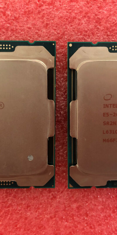 Matched Pair 2x Intel Xeon E5-2650 v4 12-Core 2.2GHz SR2N3 LGA2011-3 CPU