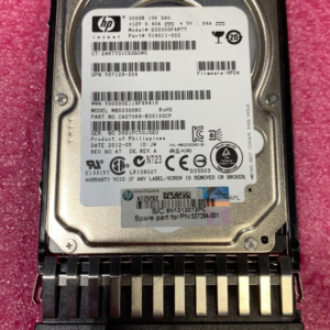 HP 300GB 10K 6G SAS 2.5" SFF HDD EG0300FARTT w/ G8 G9 Tray - Tested