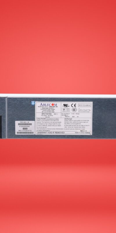 Supermicro Ablecom PWS-801-1R Redundant 800W Module Switching Power Supply