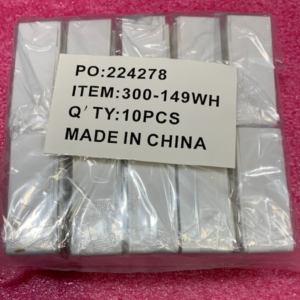 Lot of 10 Steren 300-149WH 8P8C Telephone Surface Mount Jack White