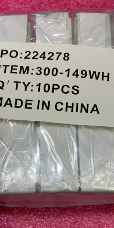 Lot of 10 Steren 300-149WH 8P8C Telephone Surface Mount Jack White