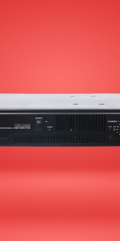 QSC Audio RMX 2450 Professional Power Amplifier 2400W 2-Channel