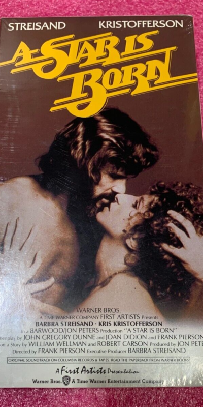 A Star Is Born (1976) New Sealed VHS â€“ Barbra Streisand & Kris Kristofferson