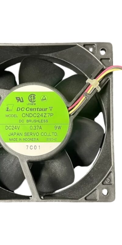 SERVO CNDC24Z7P 120mm DC24V 0.37A 9W 3-Wire Ball Bearing Axial Fan