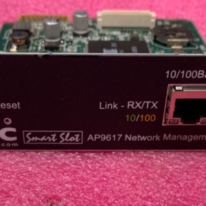 APC AP9617 SmartSlot UPS Network Management Ethernet Card 10/100 640-0826A-10