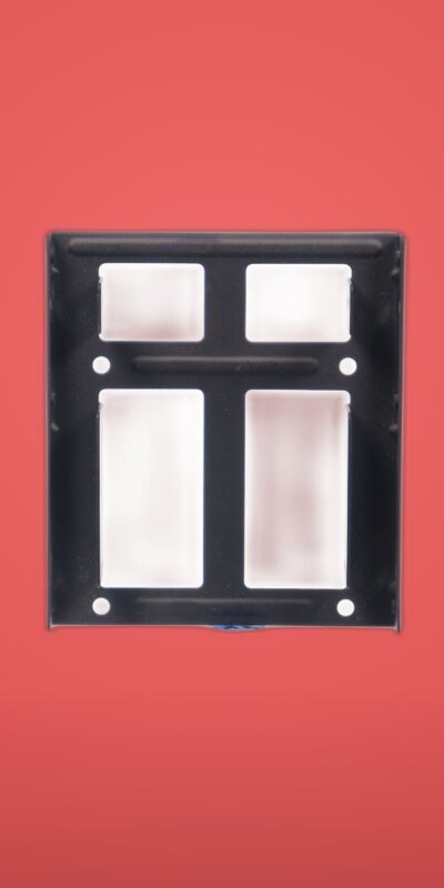 Lot of 5 Dual Mounting 2.5" to 3.5" Bay SSD Metal HDD Bracket Adapter Dock