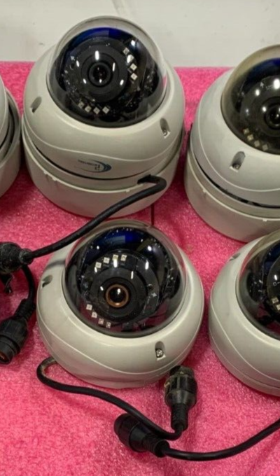 Lot of 10 Costar CDI2D12VIFWH IP Vandal Dome Network Cameras - Parts/Repair