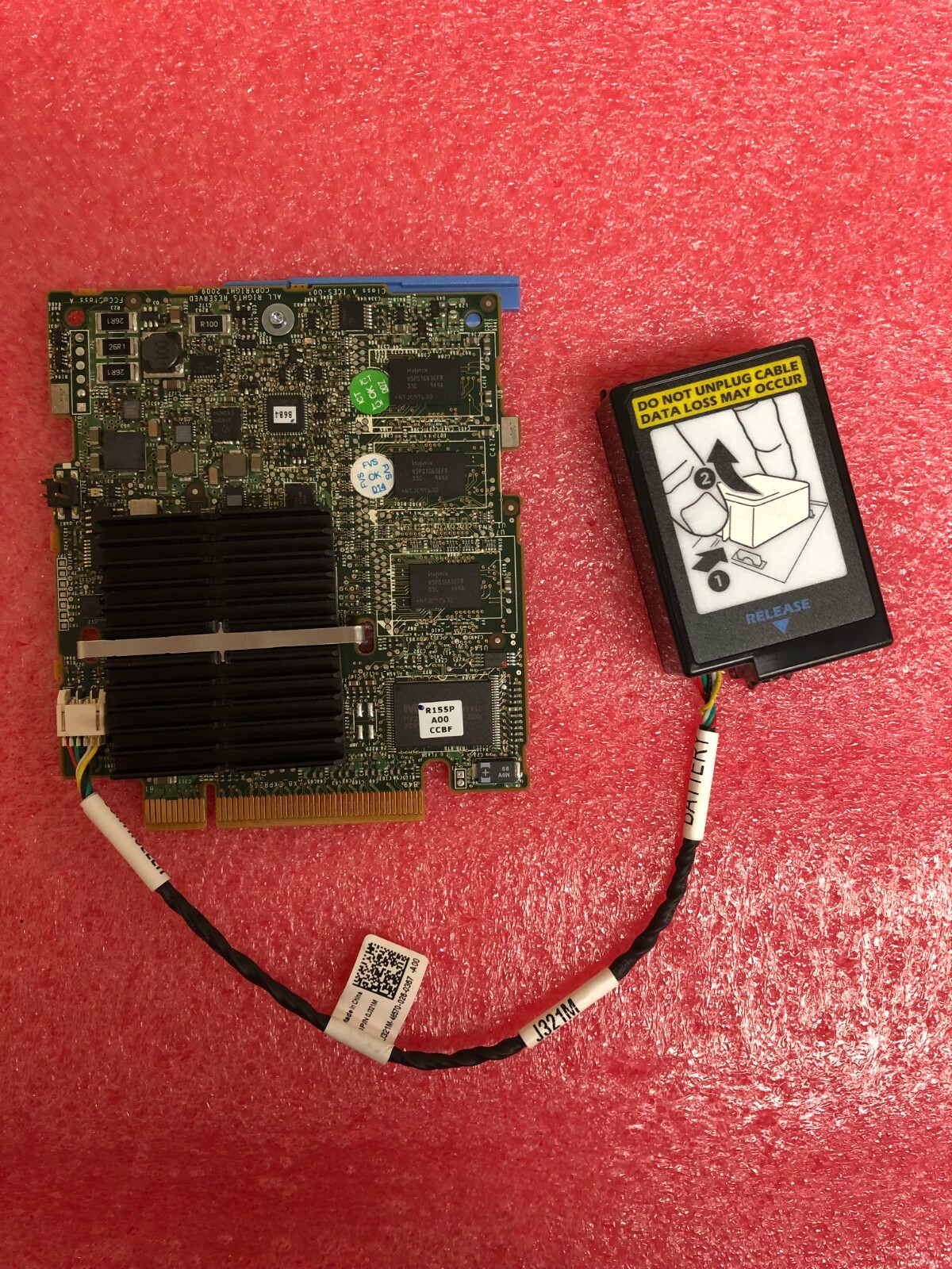 Dell PERC H700 Modular 6Gb/s SAS RAID Controller PCIe x8 R598N