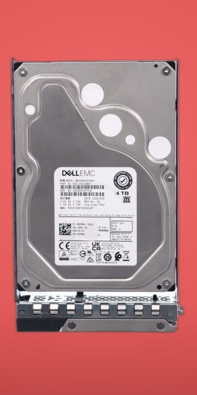 Dell EMC 4TB 7.2K RPM SATA 6GB/s 3.5" Enterprise HDD - MG08ADA400NY