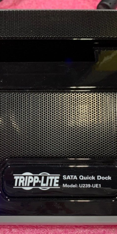 Tripp Lite U239-UE1 USB 2.0 SATA HDD/SSD Quick Docking Station + PSU