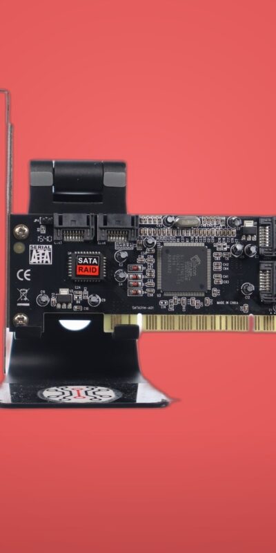 Syba SD-SATA-4P PCI 4-Channel Serial-ATA SATA Raid Controller Card