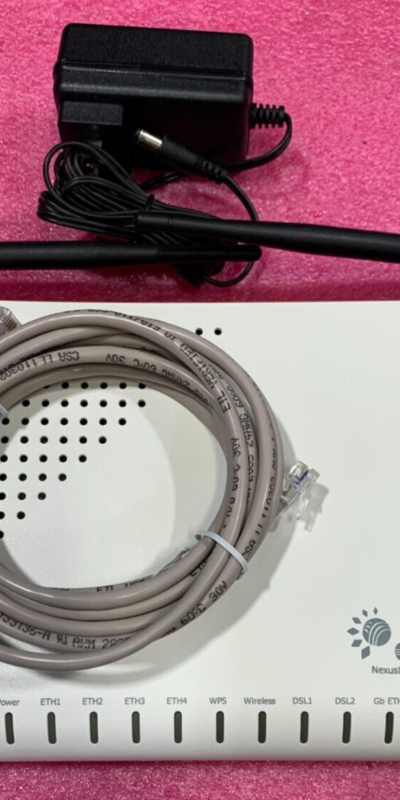 Comtrend NexusLink 3100u VDSL2 Bonded DSL Modem Router w/ Power Cord