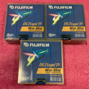 Lot Of 3 Fujifilm DLT IV 40/80 GB Data Cartridge Tapes For DLT 8000 26112088