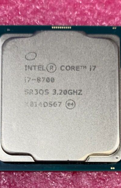 Intel Core i7-8700 3.20GHz 6-Core CPU Processor FCLGA1151 Socket SR3QS