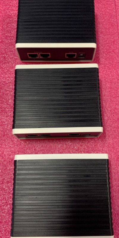 Lot of 3 Black Box LB200A-R3 Multi-Rate SHDSL Ethernet Extenders 100 Mbps