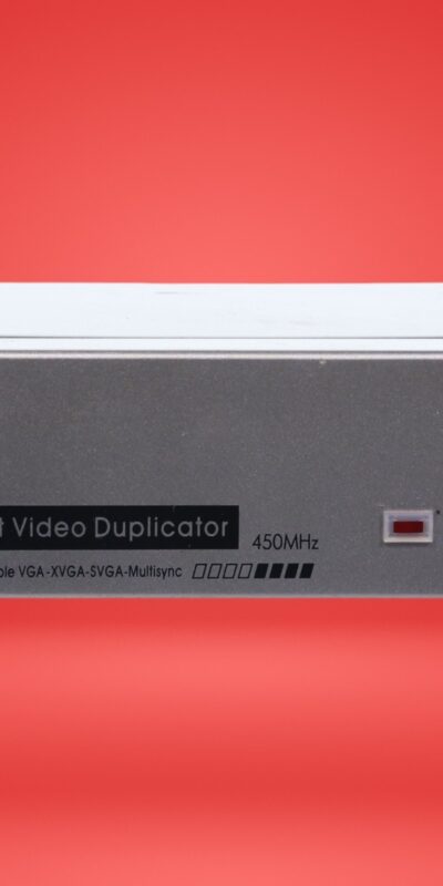 2 Port Video Duplicator Compatible VGA-XVGA-SCGA-Multisync 450MHz