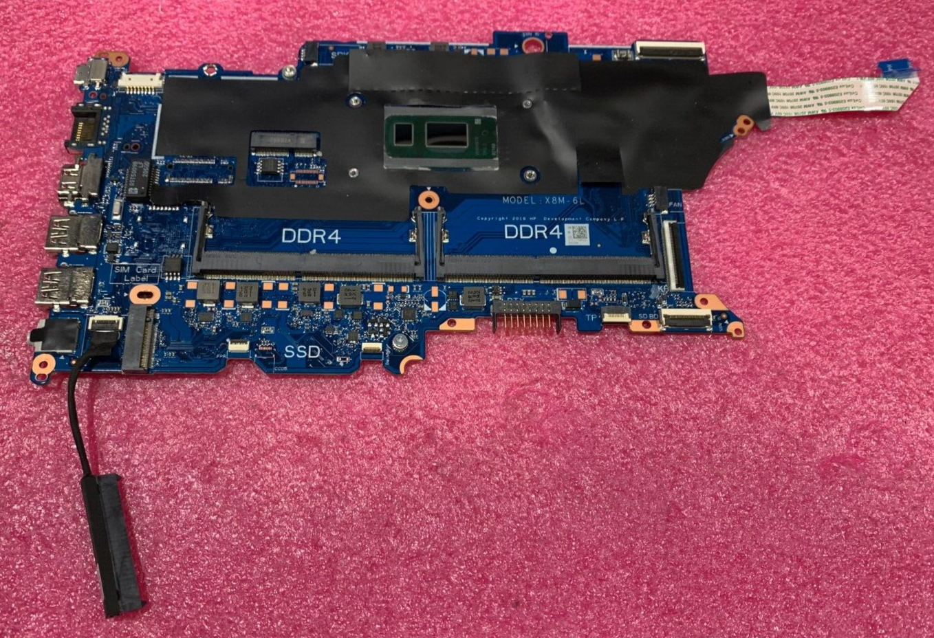 HP MT22 Thin Client Motherboard X8M-6L w/ Intel Celeron 5205U CPU Tested