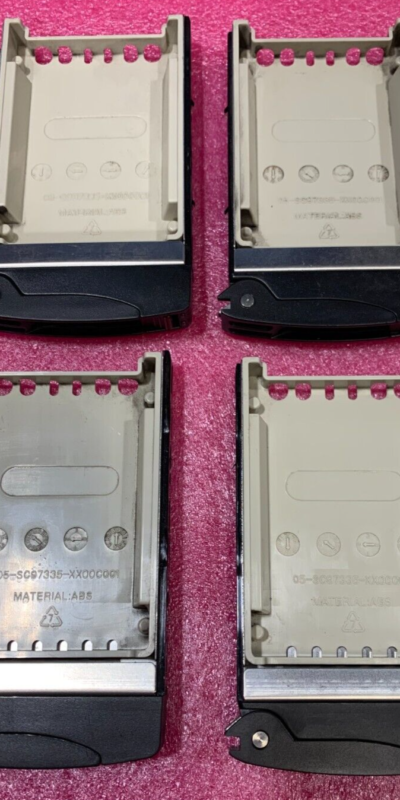 Supermicro 2.5in SATA/SAS HDD SSD Tray Caddy 05-SC97335-XX00C001 Lot 4