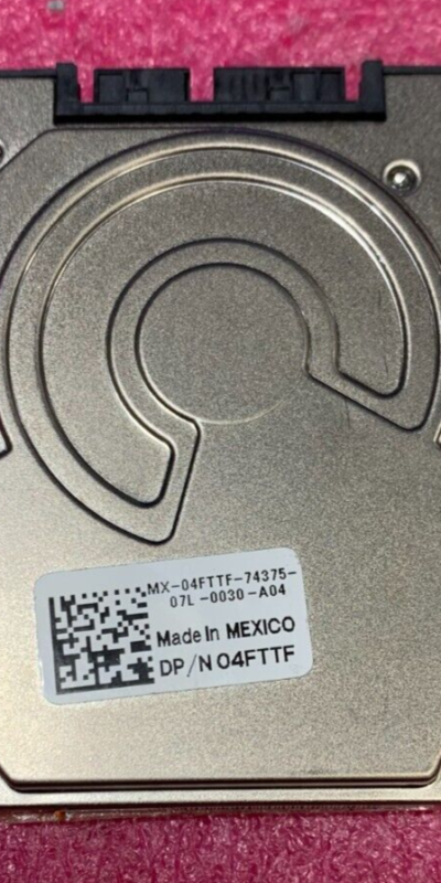 Dell 04FTTF 160GB 1.8" SATA 3Gb/s 5400RPM HDD 8MB Cache Laptop Drive