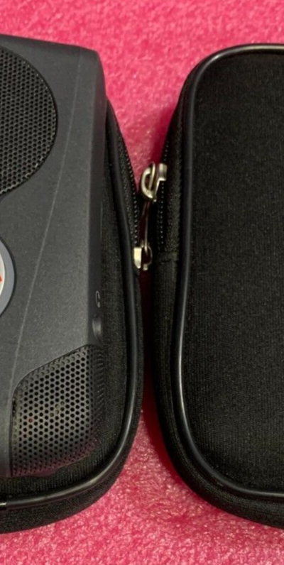 Lot Of 2 Polycom CX100 USB Audio Speakerphone W/ Carrying Case 2200-44240-001