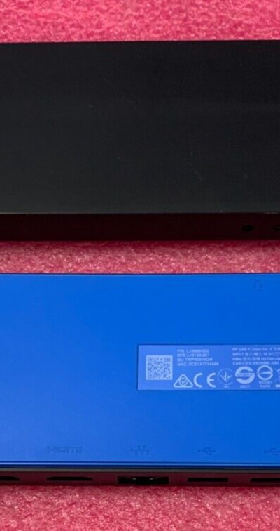 Lot 2 HP USB-C Dock G4 120W Laptop Docking Station Dual 4K HDMI DP