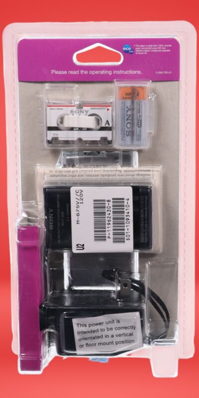 Sony M-675V Handheld Micro Cassette Voice Recorder VOR Vtg NOS New Sealed