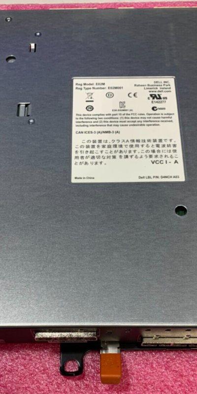 Dell PowerVault MD3260 SAS RAID Controller E02M 0V7TD 4-Port 6Gb/s Module