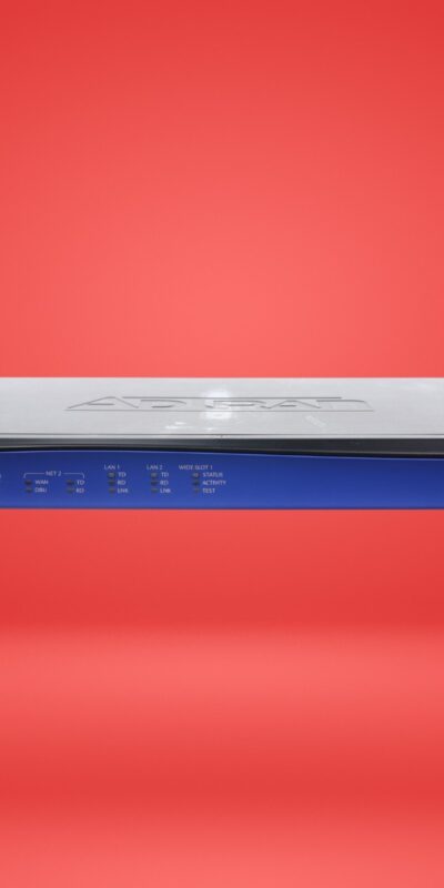 ADTRAN NetVanta 4305 Modular Access Router with Ears P/N: 1202890E1