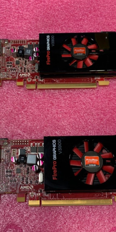 Lot Of 2 Dell 0R0PYW AMD FirePro Graphics V3900 1GB GDDR3 PCI-E x16 Video Card