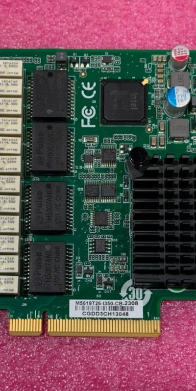 Tyan M5619N19-I350-CB Intel I350 Quad-Port PCIe Gigabit Server NIC 4xRJ45