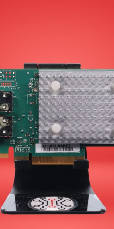 YCVFG Dell Qlogic QLE2692 2-Ports 16Gbps FC SFP Host Bus Adapter w/SFP Module