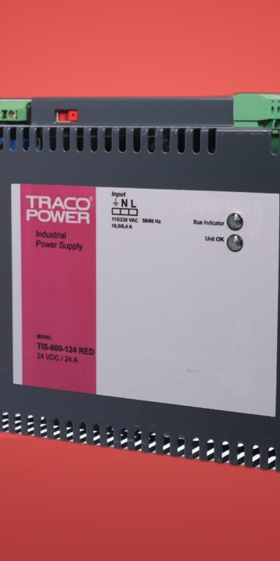TracoPower TIS-600-124 RED 600W 24V AC-DC Industrial Switching Power Supply