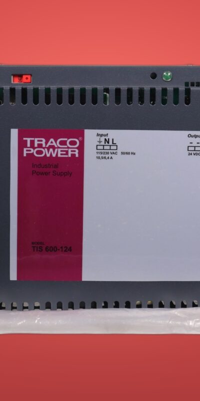 TRACO TIS-600-124 600W 24V AC-DC Industrial Switching Power Supply Slightly Used