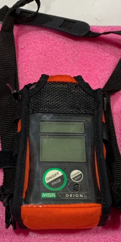 Lot of 3 MSA Orion Multigas Gas Detectors 10048300 FOR PARTS/REPAIR